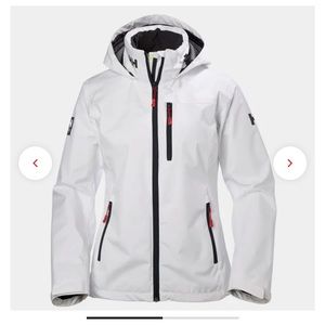 Helly Hansen Women's Crew Hooded Midlayer Jacket S 001 White